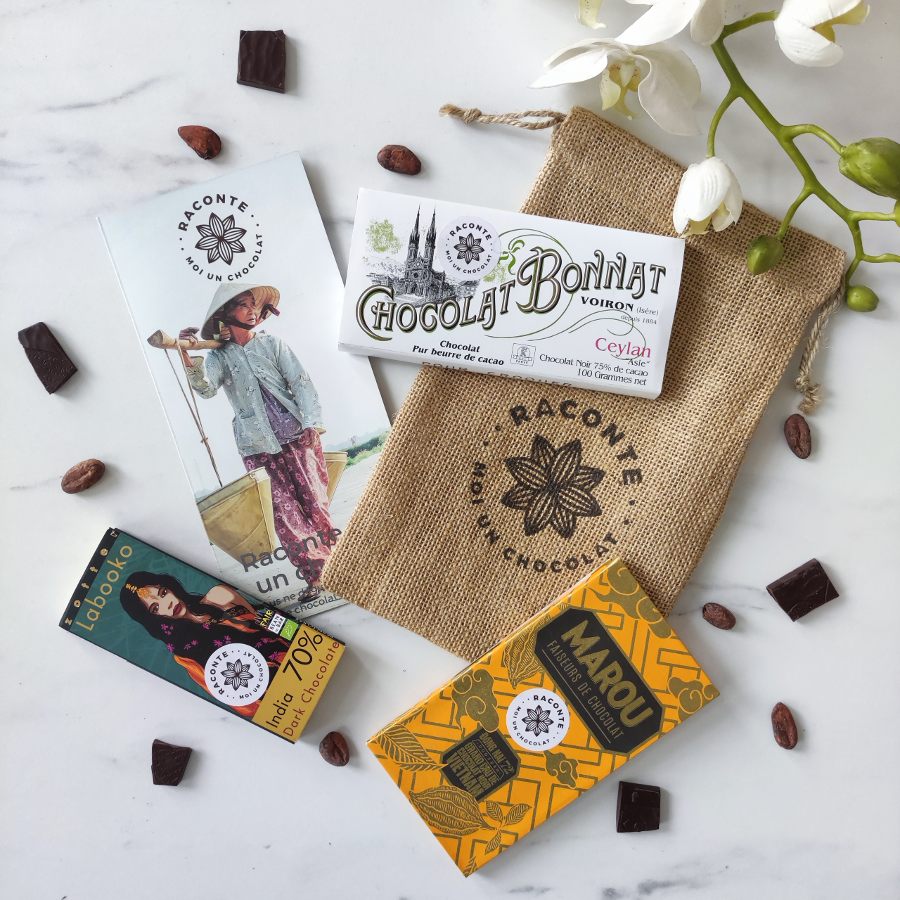 Coffret chocolat au lait Bean-to-Bar du monde entier – Raconte Moi un  Chocolat